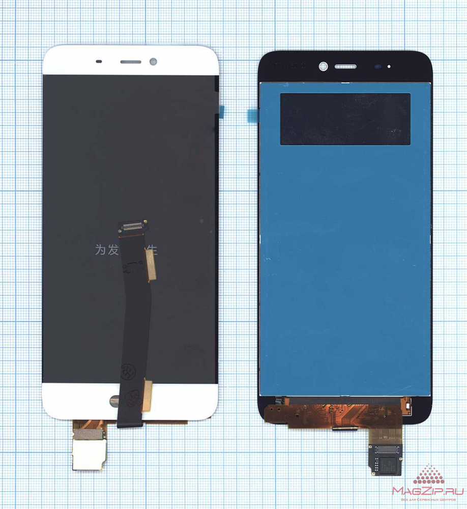 Дисплей для Xiaomi Mi 5 + тачскрин (белый)