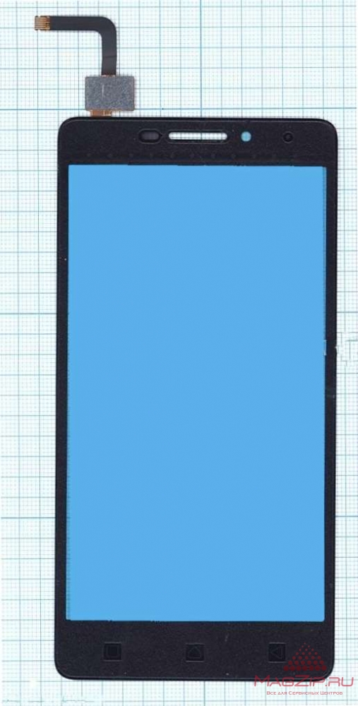 Тачскрин для Lenovo Vibe P1m (черный)