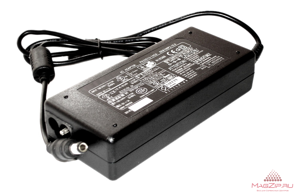 Блок питания (зарядка) для ноутбука TOSHIBA 15V 5A (6.3*3.0) (Сетевая)