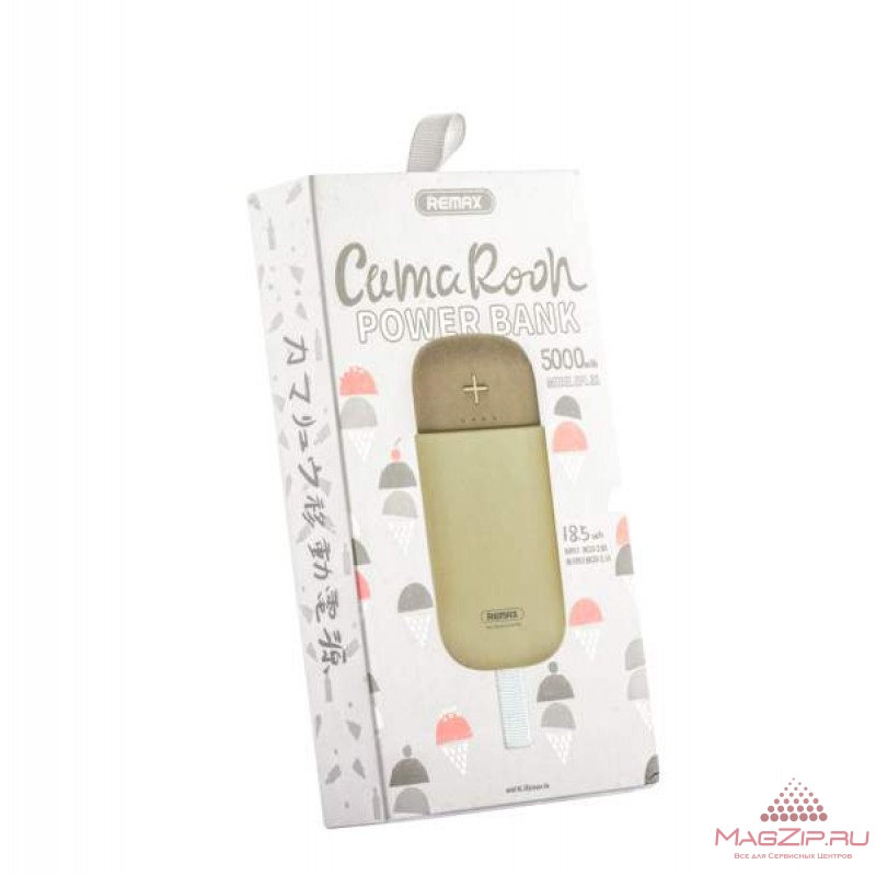 Аккумулятор REMAX 5000mAh Camaroon Power Bank RPL-32 серый