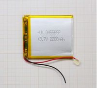 ����������� Li-Pol (�������) 3.7V 2200mAh 60x55x4�� 2 pin