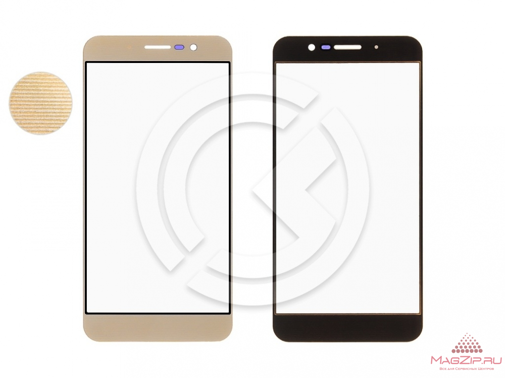 Стекло для ZTE Blade A910 (золото)