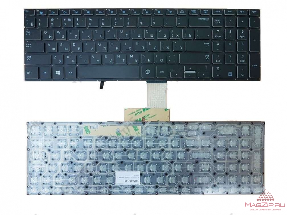 Клавиатура для ноутбука Samsung NP700E7C, NP700Z7C черная