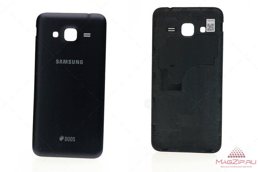 Задняя крышка для Samsung J320F Galaxy J3 (2016) (черный)