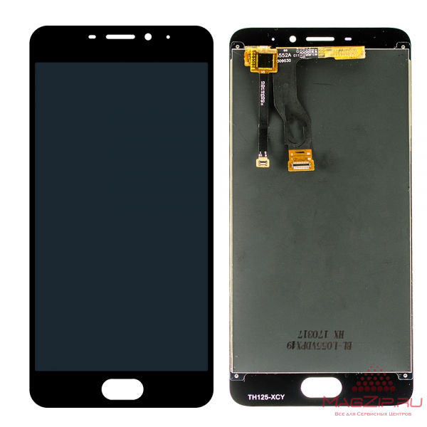 Дисплей для Meizu M5 Note + тачскрин 5.5'' (черный)