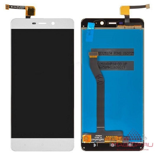 Дисплей для Xiaomi Redmi 4 Pro / 4 prime + тачскрин (белый)