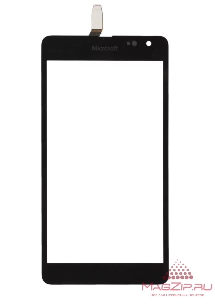 Тачскрин для Microsoft 535 Lumia (CT2C1607FPC) (черный) ориг