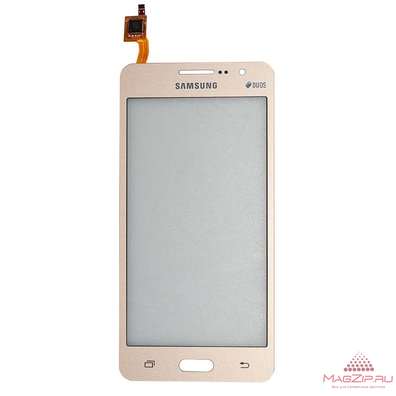 Тачскрин для Samsung G531H Galaxy Grand Prime VE Duos (золото)