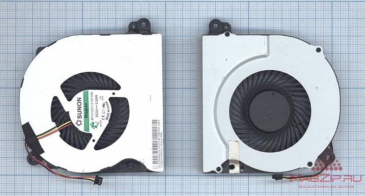 Вентилятор (кулер) для ноутбука Asus F75A X75 3pin