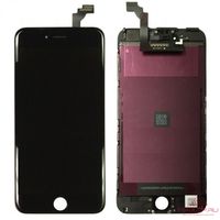 Дисплей для iPhone 6 Plus + тачскрин чёрный с рамкой крепления (LT)
