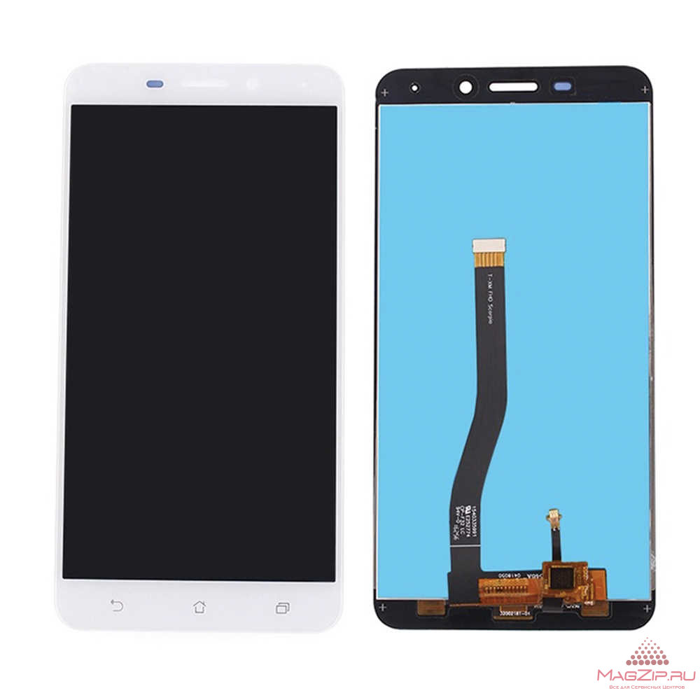 Дисплей для Asus Zenfone 3 Laser ZC551KL тачскрин белый