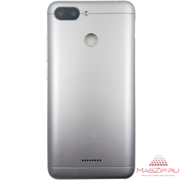 Задняя крышка для Xiaomi Redmi 6A (серый)