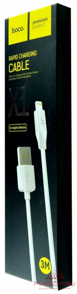 ������ USB HOCO (X1) ��� iPhone 5/5C/5S/6/6 Plus/iPad 4/5 Air (3�) (�����)