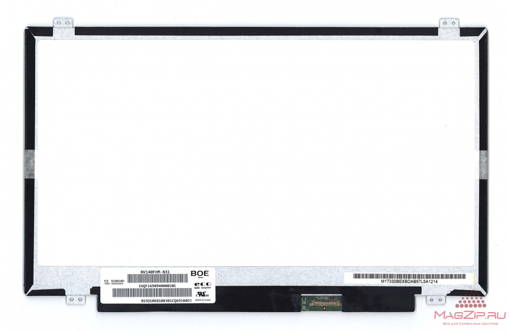 Матрица NV140FHM-N31 1920x1080 IPS 30pin 320*205мм с ушами