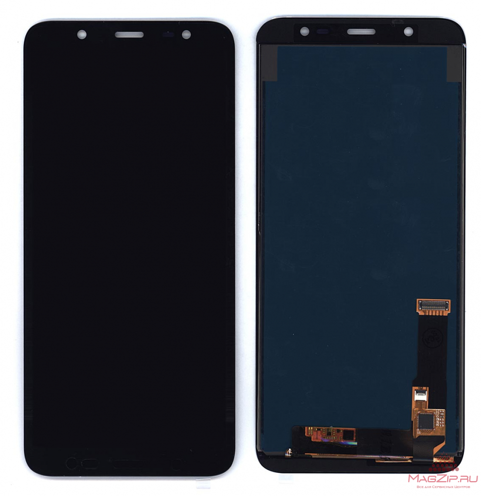 Дисплей для Samsung J810F/DS Galaxy J8 (2018) + тачскрин (черный) (copy LCD)
