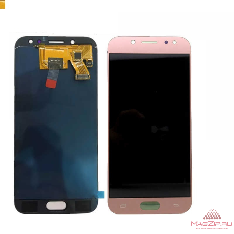 Дисплей для Samsung J530F Galaxy J5 (2017) + тачскрин (розовый) ОРИГ100%