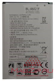 Аккумулятор CS-LKM250XL BL-46G1F для LG Grace, K10 2017 3.85V / 2200mAh / 8.47Wh
