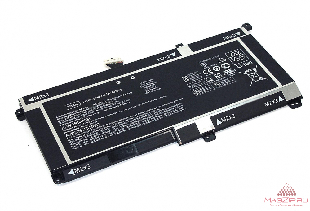 Аккумуляторная батарея для ноутбука HP Zbook Studio x360 G5 (ZG04XL) 15.4V 64Wh