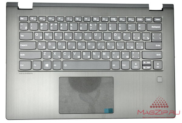 Топкейс с клавиатурой и с тачпадом для ноутбука Lenovo YOGA 530-14ARR с подсветкой