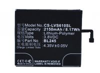 ����������� CS-LVS610SL BL245 ��� Lenovo S60 3.8V / 2150mAh / 8.17Wh