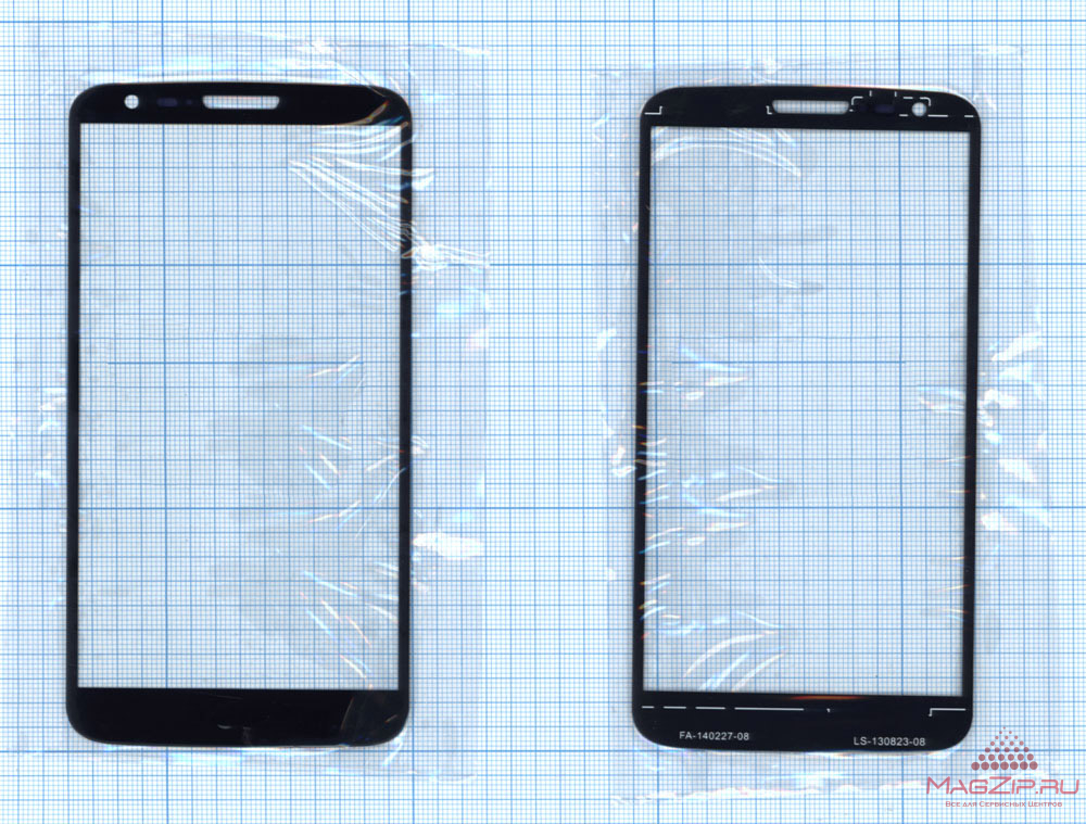 Стекло для LG G2 D802 черное