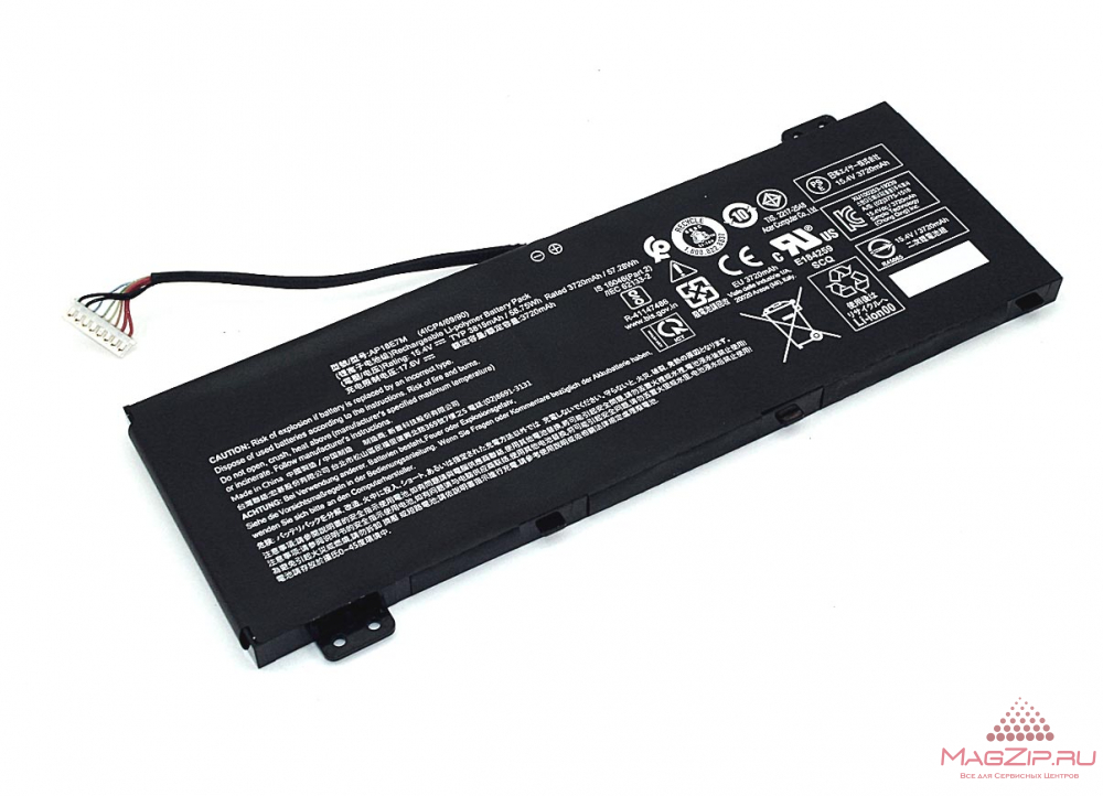 Аккумуляторная батарея для ноутбука Acer Nitro 7 AN715-51 (AP18E7M) 15.4V 58.75Wh 3815mAh
