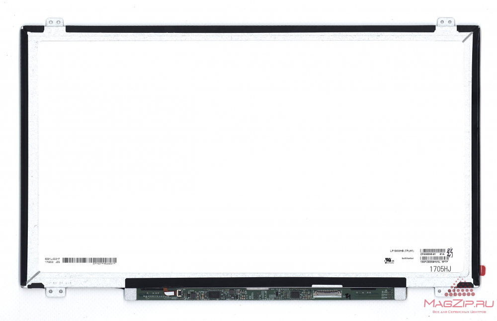 Матрица LP156WHB(TP)(H1) 1366*768 Slim TN 30pin eDp 359mm (с ушами)