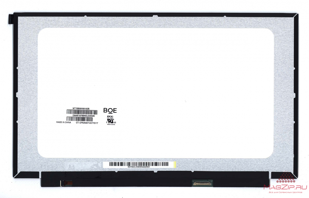 Матрица NT156WHM-N35 15.6 LED 1366*768 Slim 30 pin eDp 350mm (без ушей) matte