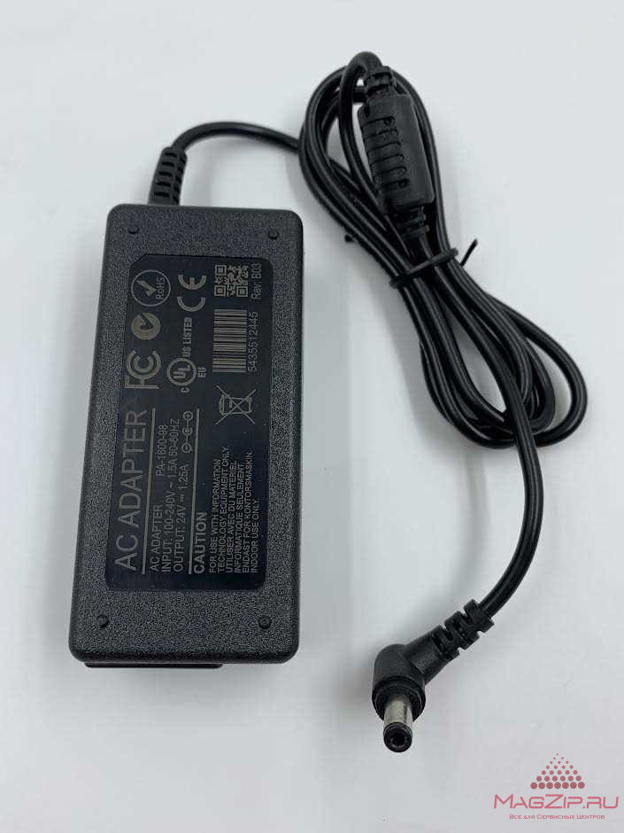 ���� ������� ������������� 24V 1.25A � �������� 5.5x2.5