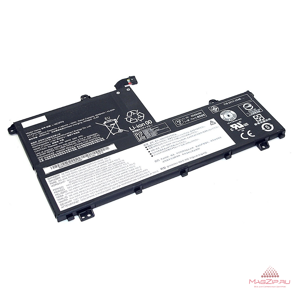 Аккумуляторная батарея для ноутбука Lenovo ThinkBook 15-IIL (L19M3PF9) 11,52V 45Wh 3950 mAh