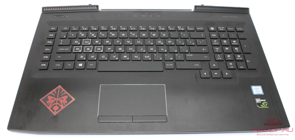 Клавиатура для ноутбука HP Omen 17-AN топкейс