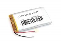����������� Li-Pol (�������) 10*51*81�� 2pin 3.7V/5000mAh