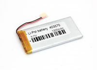 ����������� Li-Pol (�������) 4*35*70�� 2pin 3.7V/1000mAh