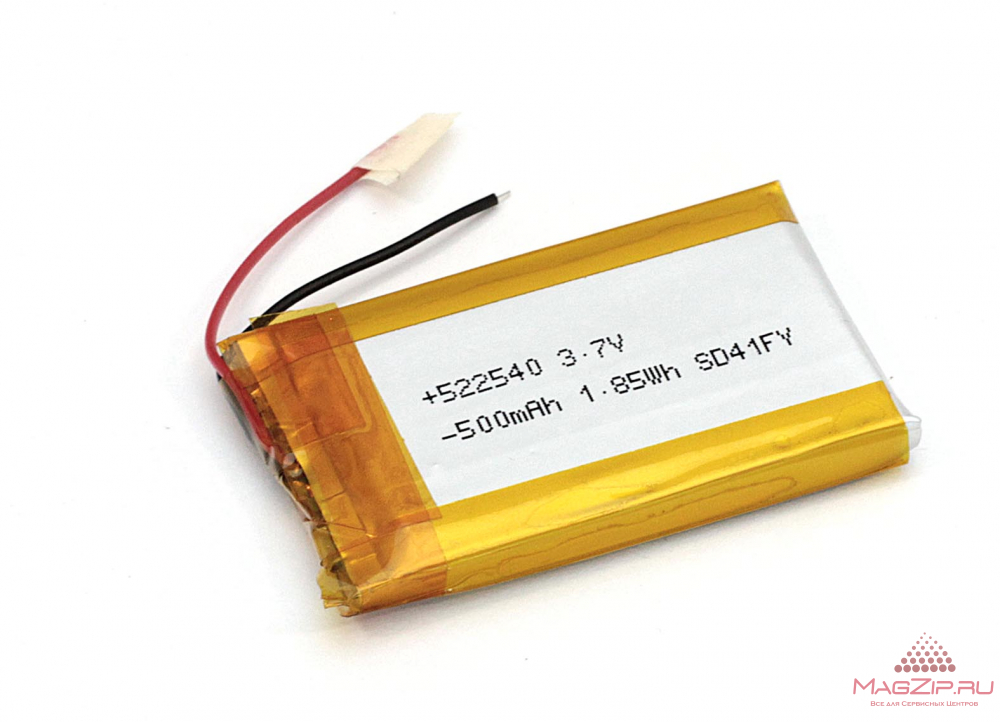 Аккумулятор Li-Pol (батарея) 5*25*40мм 2pin 3.7V/450mAh