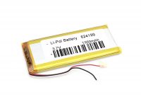 ����������� Li-Pol (�������) 6.2*41*99�� 2pin 3.7V/1350mAh