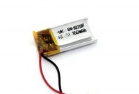 Аккумулятор Li-Pol (батарея) 4*10*20мм 2pin 3.7V/50mAh