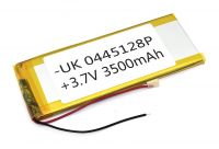 ����������� Li-Pol (�������) 4*45*128�� 2pin 3.7V/3500mAh