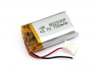 ����������� Li-Pol (�������) 8*20*30�� 2pin 3.7V/700mAh