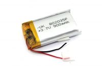 ����������� Li-Pol (�������) 8*20*35�� 2pin 3.7V/900mAh