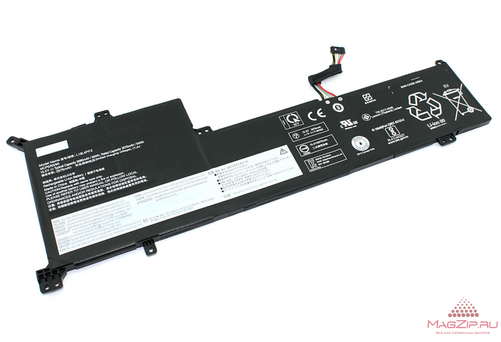 Аккумуляторная батарея для ноутбука Lenovo IdeaPad 3-17 (L19L4PF2) 15.2V 56Wh