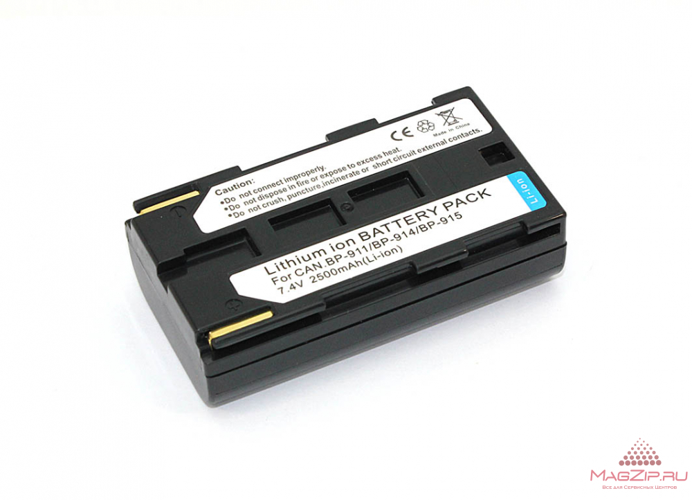 Аккумуляторная батарея для видеокамеры Canon EOS C (BP-911) 7,4V 2500mAh