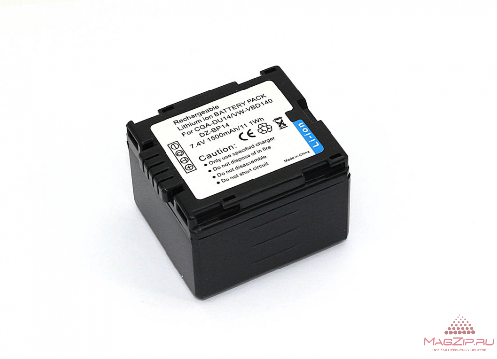Аккумуляторная батарея для видеокамеры Hitachi DZ-BD (CGR-DU14) 7.4V 1500mAh