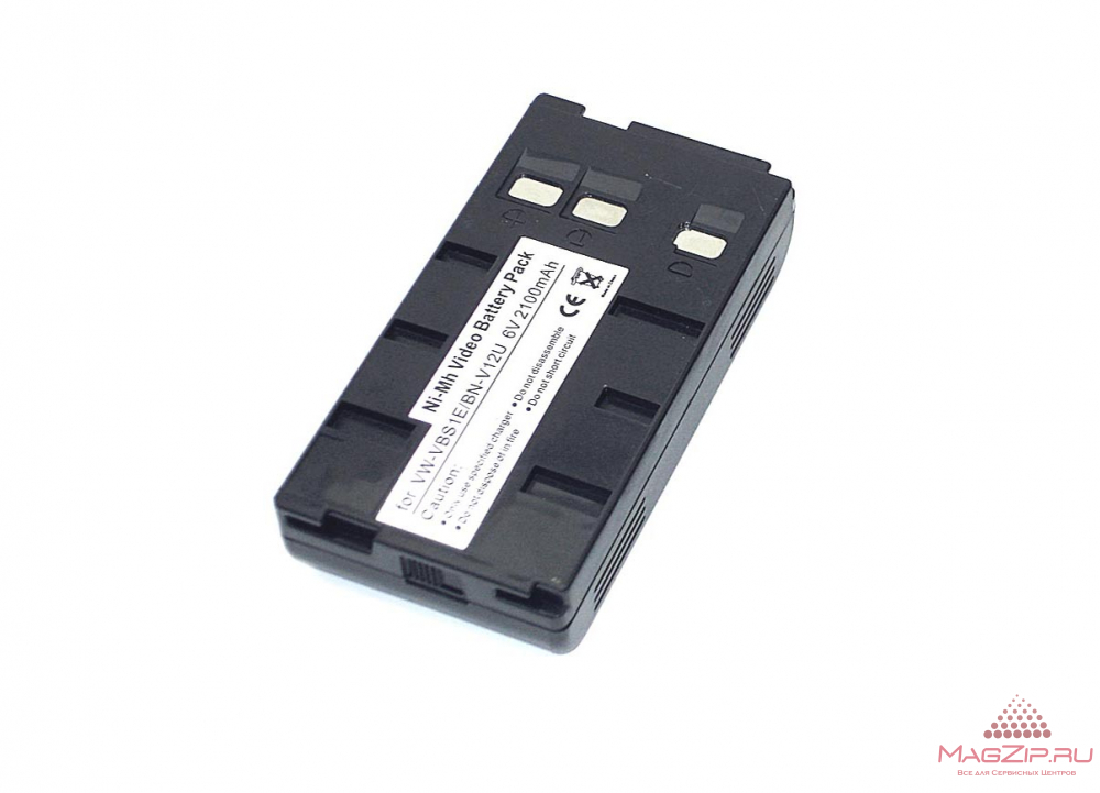 Аккумуляторная батарея для видеокамеры JVC GR-1U (VW-VBS1E) 6V 2100mAh Ni-Mh