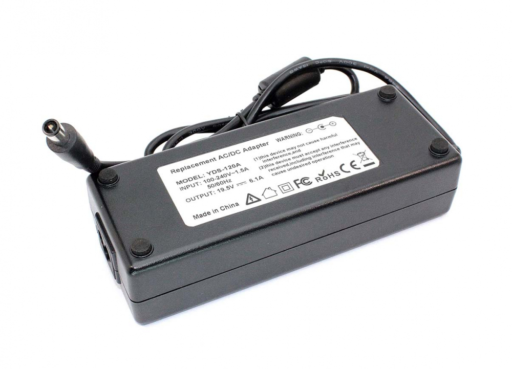 Блок питания (сетевой адаптер) для ноутбуков Dell 19.5V 6.1A 7.4*5.0 119W OEM