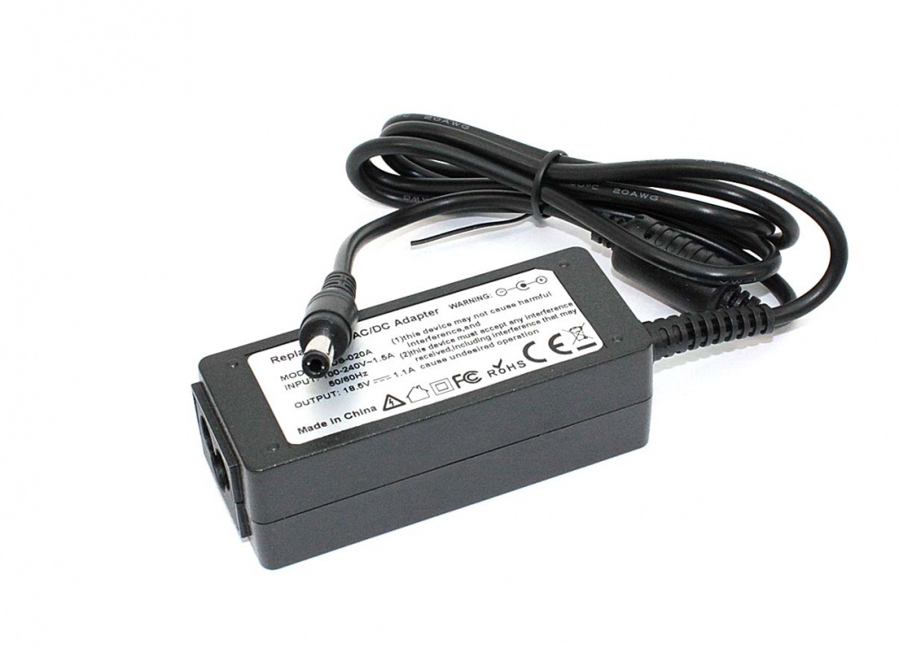 Блок питания (сетевой адаптер) для ноутбуков HP 18.5V 1.1A 5.5*2.5mm 20W OEM