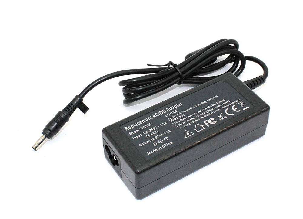 Блок питания (сетевой адаптер) для ноутбуков HP 18.5V 3.5A 4.8x1.7 OEM