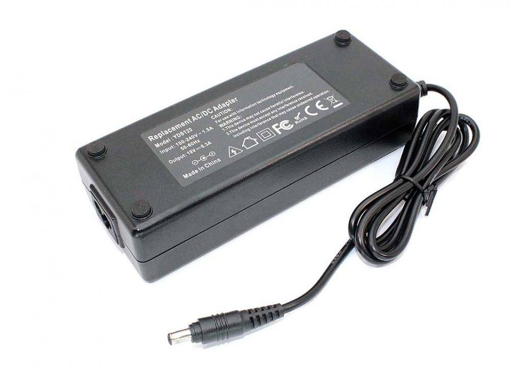 Блок питания (сетевой адаптер) для ноутбуков Samsung 19V 6.3A 5.5x3.0 OEM