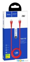 ������ USB HOCO (X45) Surplus 20W 3A Type-C to Lightning (1�) (�������)