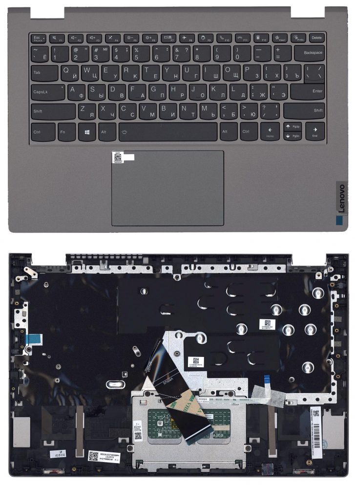 Клавиатура для ноутбука Lenovo ThinkBook 14s Yoga ITL топкейс