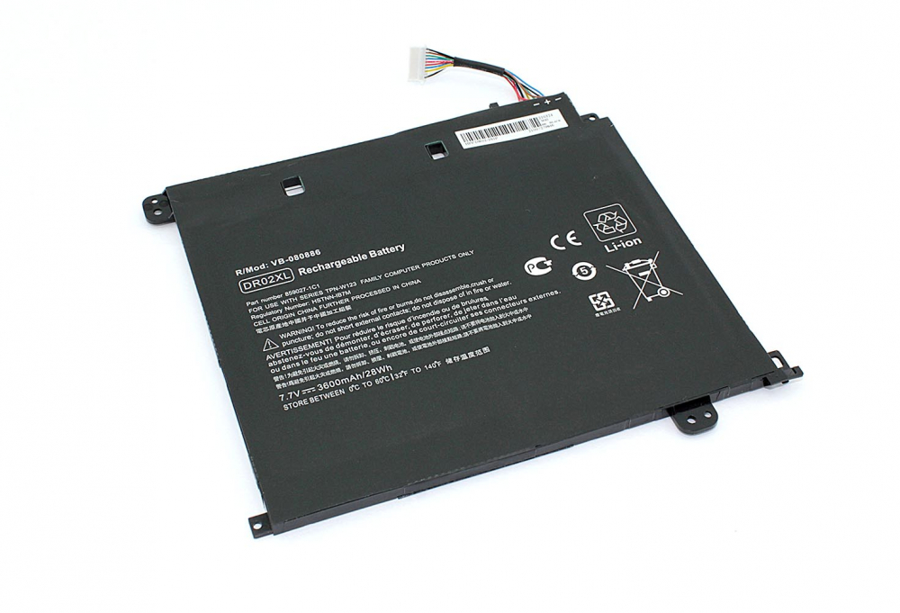 Аккумуляторная батарея для ноутбука HP Chromebook 11 G5 (DR02XL) 7.7V 3600mAh OEM